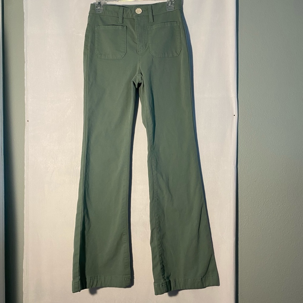 Lauren Conrad high waist flared pants
